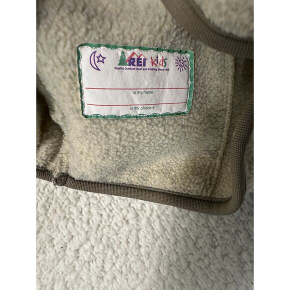 Vintage REI Boys Fleece Vest Large - Picture 6 of 9